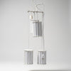 Minimalist Wooden Pendant Lamp - White