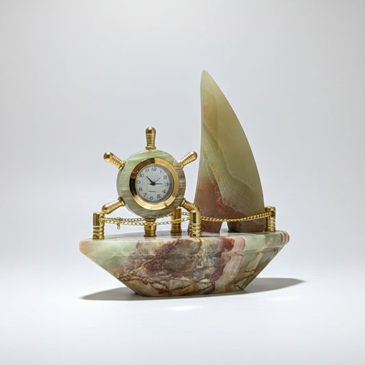 Boat Clock (Marble Finish)