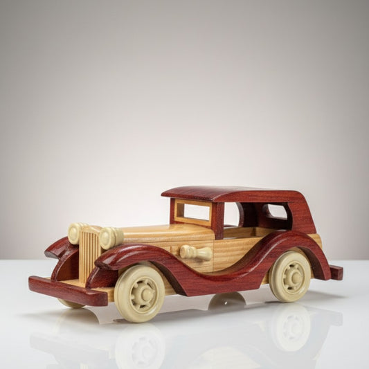 Wooden Antique Car